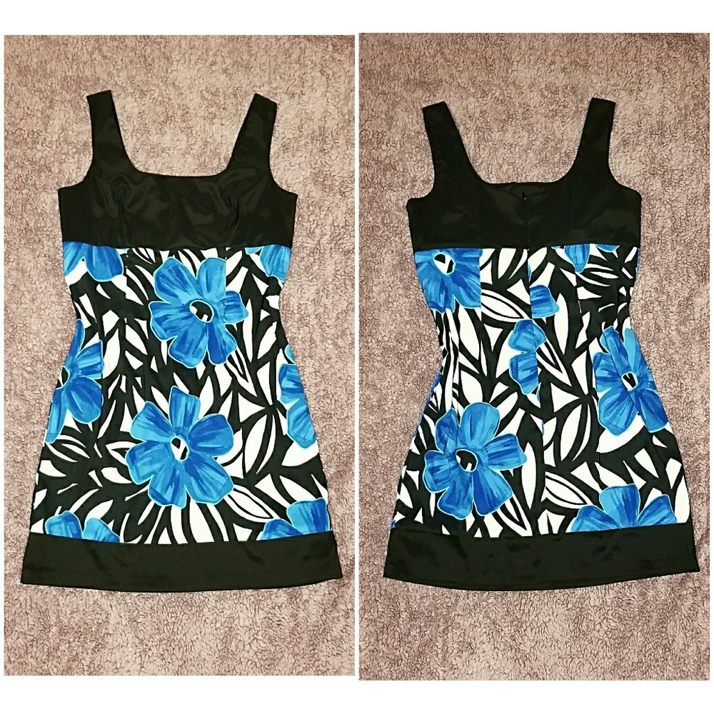 Floral mini dress